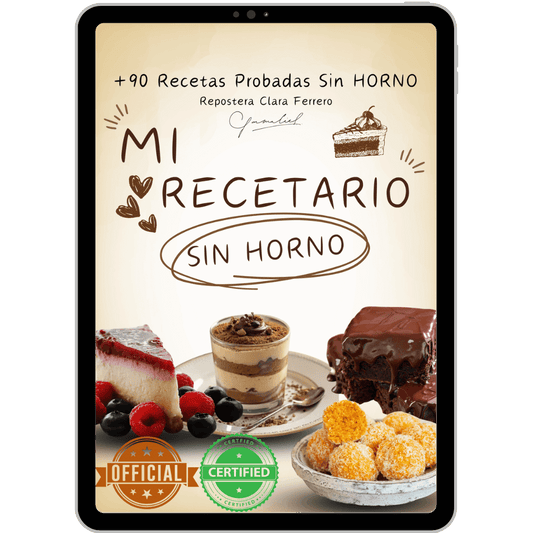 Mi recetario Sin Horno